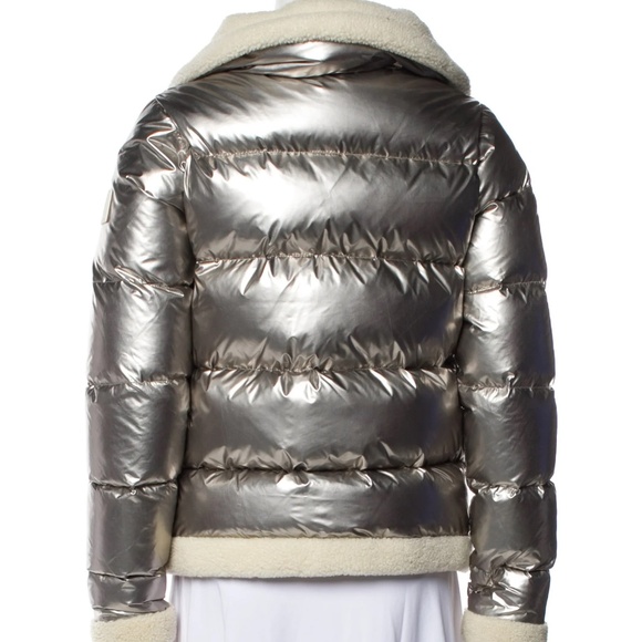 SAM. Gigi down puffer jacket sherpa silver - size medium - Picture 4 of 8